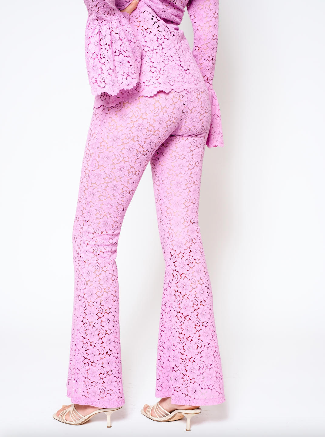 Pink flare pants - Kiraelle